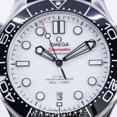 2022 OMEGA SEAMASTER 300M WHITE DIAL 42MM 210.32.42.20.04.001
