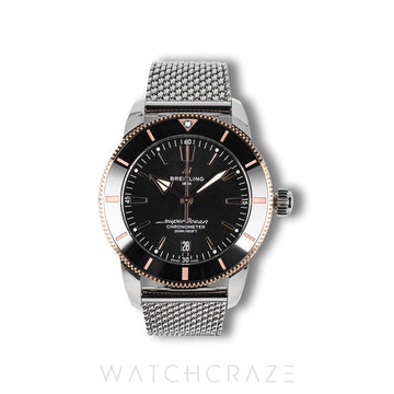 2024 BREITLING SUPEROCEAN HERITAGE B20 AUTOMATIC BLACK DIAL 44MM UB2030121B1A1