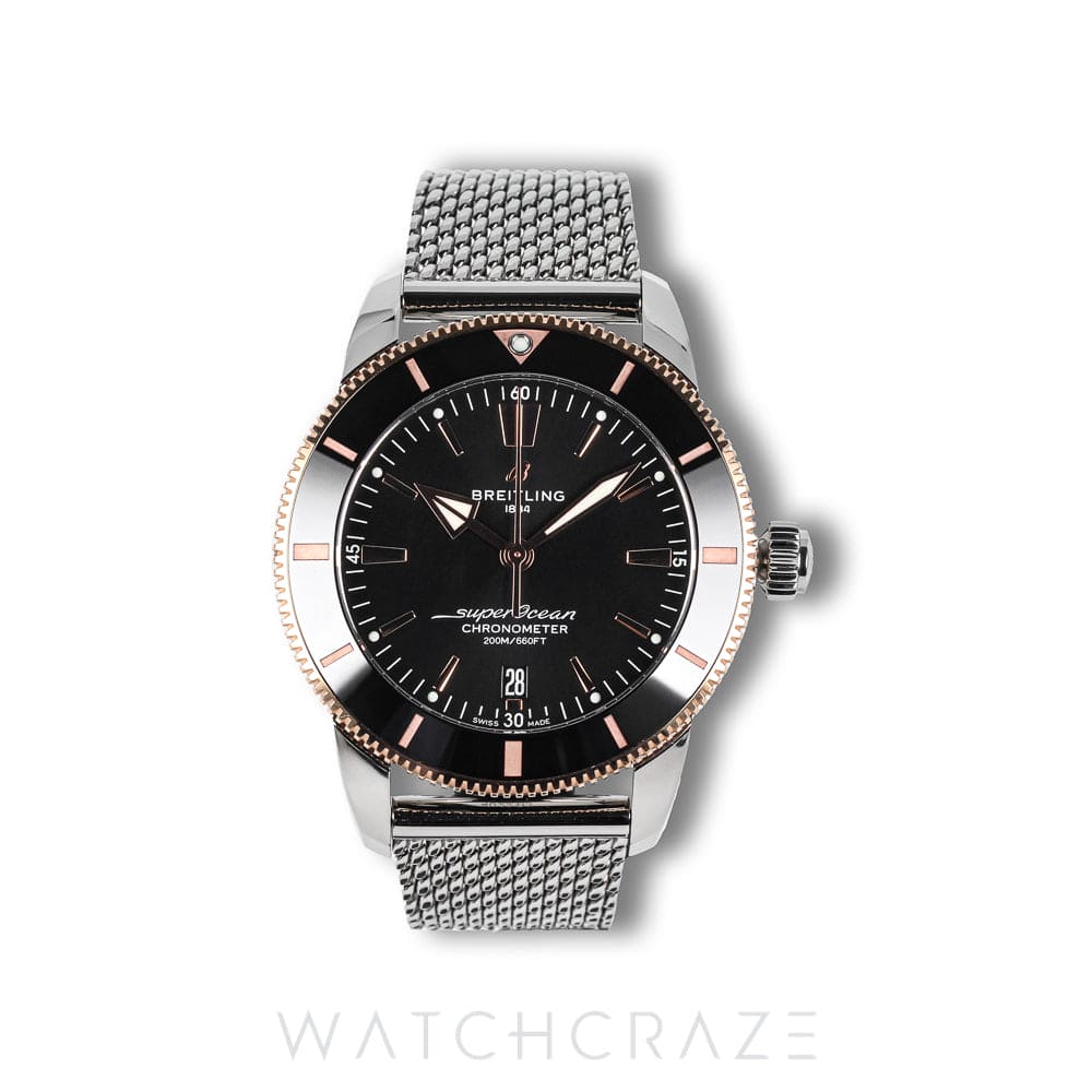 2024 BREITLING SUPEROCEAN HERITAGE B20 AUTOMATIC BLACK DIAL 44MM UB2030121B1A1