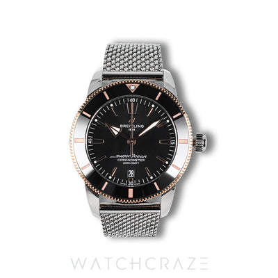 2024 BREITLING SUPEROCEAN HERITAGE B20 AUTOMATIC BLACK DIAL 44MM UB2030121B1A1