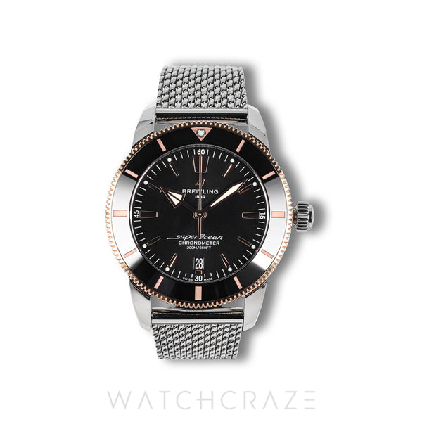 2024 BREITLING SUPEROCEAN HERITAGE B20 AUTOMATIC BLACK DIAL 44MM UB2030121B1A1