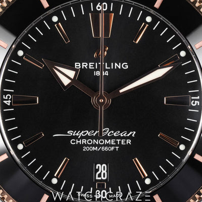 2024 BREITLING SUPEROCEAN HERITAGE B20 AUTOMATIC BLACK DIAL 44MM UB2030121B1A1