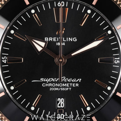 2024 BREITLING SUPEROCEAN HERITAGE B20 AUTOMATIC BLACK DIAL 44MM UB2030121B1A1