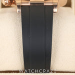 2021 ROLEX COSMOGRAPH DAYTONA ROSE GOLD OYSTERFLEX ROSE GOLD DIAL 40MM 116515LN