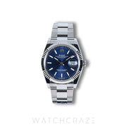 2022 ROLEX DATEJUST BLUE DIAL 36MM 126234
