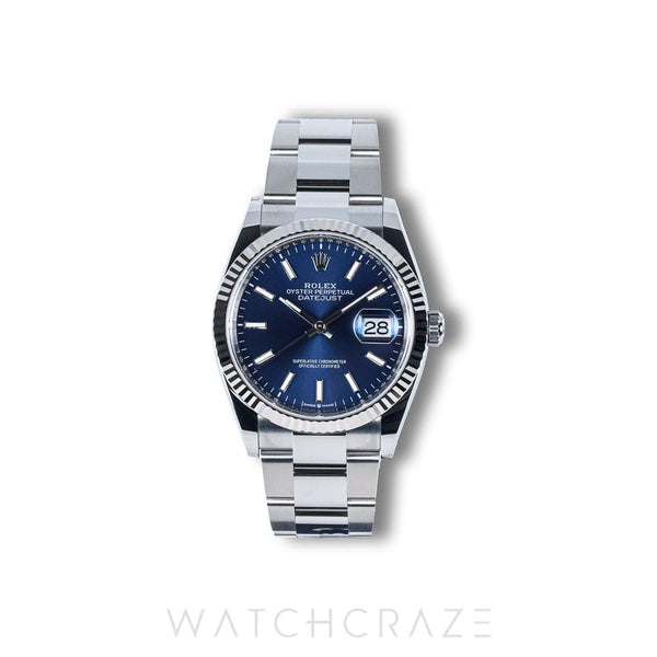 2025 ROLEX DATEJUST BLUE DIAL 36MM 126234