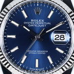 ROLEX DATEJUST BLUE DIAL 36MM 126234