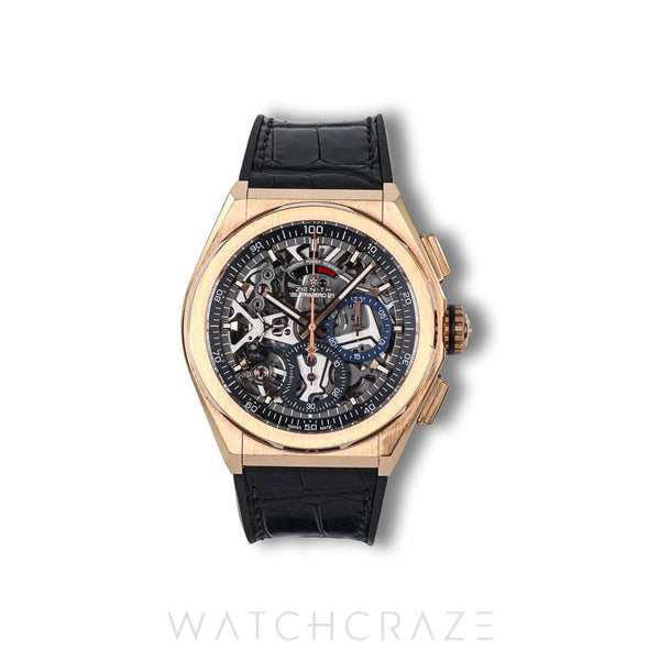 ZENITH DEFY EL PRIMERO ROSE GOLD 44MM 18.9000.9004/71.R585