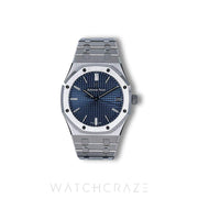 2021 AUDEMARS PIGUET ROYAL OAK BLUE DIAL 41 MM 15500ST.OO.1220ST.01