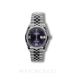 2026 ROLEX DATEJUST PURPLE DIAL 36MM 126234