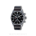 2016 IWC PILOTS WATCH CHRONOGRAPH BLACK DIAL 43MM IW377709