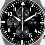 2016 IWC PILOTS WATCH CHRONOGRAPH BLACK DIAL 43MM IW377709