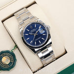 2025 ROLEX DATEJUST BLUE DIAL 36MM 126234