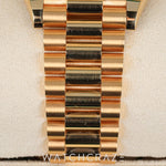 2023 ROLEX DAY-DATE YELLOW GOLD OYNX DIAL DIAMOND MARKERS 40MM 228238 DAYDATE