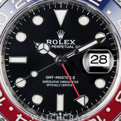 2021 ROLEX GMT MASTER II PEPSI 40MM 126710BLRO