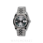 2024 ROLEX DATEJUST FLUTED JUBILEE WIMBLEDON DIAL 41MM 126334