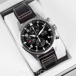2016 IWC PILOTS WATCH CHRONOGRAPH BLACK DIAL 43MM IW377709
