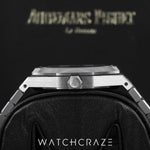 AUDEMARS PIGUET ROYAL OAK SELFWINDING STAINLESS STEEL BLUE DIAL 41MM 15500ST.OO.1220ST.01