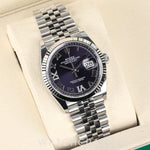2026 ROLEX DATEJUST PURPLE DIAL 36MM 126234