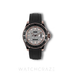 2023 YACHTMASTER ROSE GOLD PAVE DIAMOND DIAL 40MM 126655
