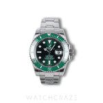 2019 ROLEX HULK SUBMARINER DATE 40MM 116610LV
