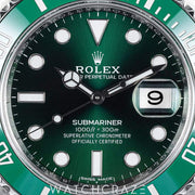 2019 ROLEX HULK SUBMARINER DATE 40MM 116610LV