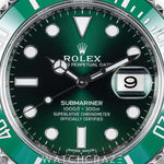2019 ROLEX HULK SUBMARINER DATE 40MM 116610LV