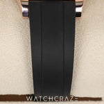 2020 ROLEX YACHTMASTER ROSE GOLD PAVE DIAMOND DIAL OYSTERFLEX 40MM 126655