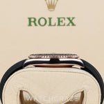 2020 ROLEX YACHTMASTER ROSE GOLD PAVE DIAMOND DIAL OYSTERFLEX 40MM 126655