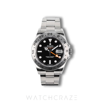 2025 ROLEX EXPLORER II BLACK DIAL 41MM 226570