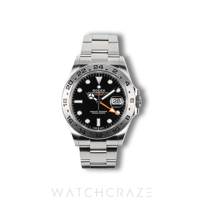 2025 ROLEX EXPLORER II BLACK DIAL 41MM 226570