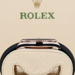 2023 YACHTMASTER ROSE GOLD PAVE DIAMOND DIAL 40MM 126655