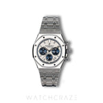 2020 AUDEMARS PIGUET ROYAL OAK CHRONOGRAPH WHITE DIAL 