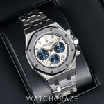 2020 AUDEMARS PIGUET ROYAL OAK CHRONOGRAPH WHITE DIAL 