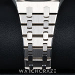 2020 AUDEMARS PIGUET ROYAL OAK CHRONOGRAPH WHITE DIAL 
