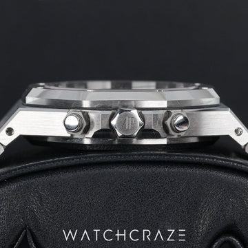 2020 AUDEMARS PIGUET ROYAL OAK CHRONOGRAPH WHITE DIAL "BLUE EYES" 38MM 26315ST.OO.1256ST.01