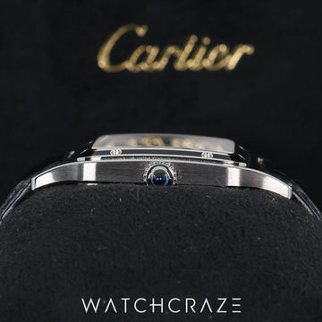 2026 CARTIER SANTOS DUMONT LARGE BLACK LACQURE WSSA0046