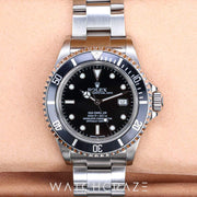 2000 ROLEX SEA-DWELLER BLACK DIAL 40MM M16600 - ROLEX SERVICED 2023