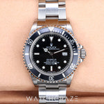 2000 ROLEX SEA-DWELLER BLACK DIAL 40MM M16600 - ROLEX SERVICED 2023