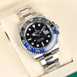 2025 ROLEX GMT MASTER II BATMAN 40MM 126710BLNR