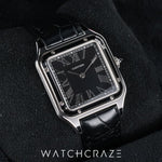 2026 CARTIER SANTUS DUMONT LARGE BLACK LACQURE WSSA0046