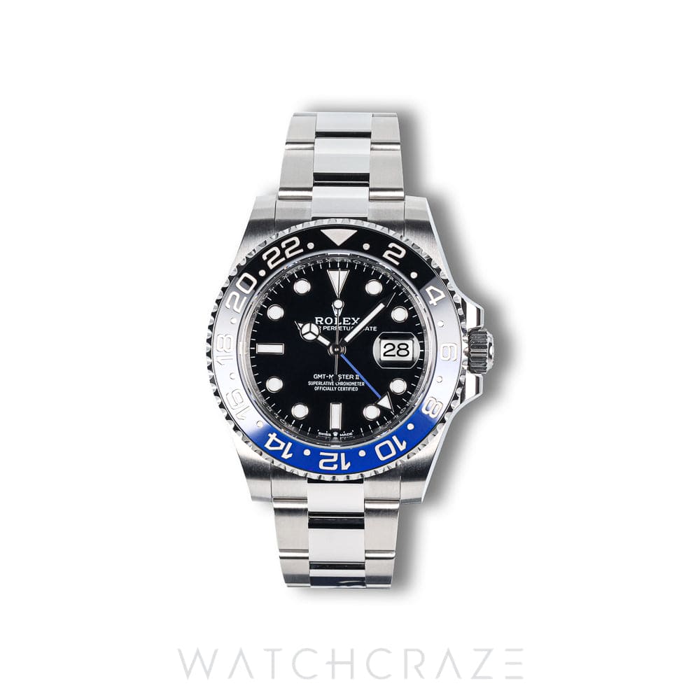 2026 ROLEX GMT MASTER II BATMAN 40MM 126710BLNR