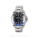 2025 ROLEX GMT MASTER II BATMAN 40MM 126710BLNR