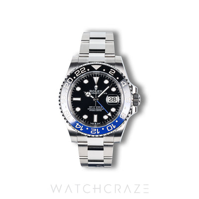 2025 ROLEX GMT MASTER II BATMAN 40MM 126710BLNR