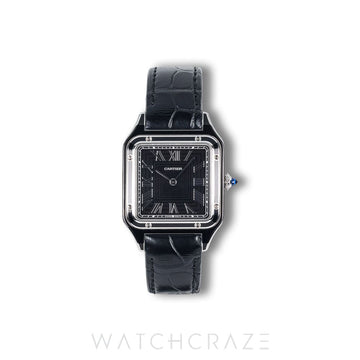 2026 CARTIER SANTOS DUMONT LARGE BLACK LACQURE WSSA0046