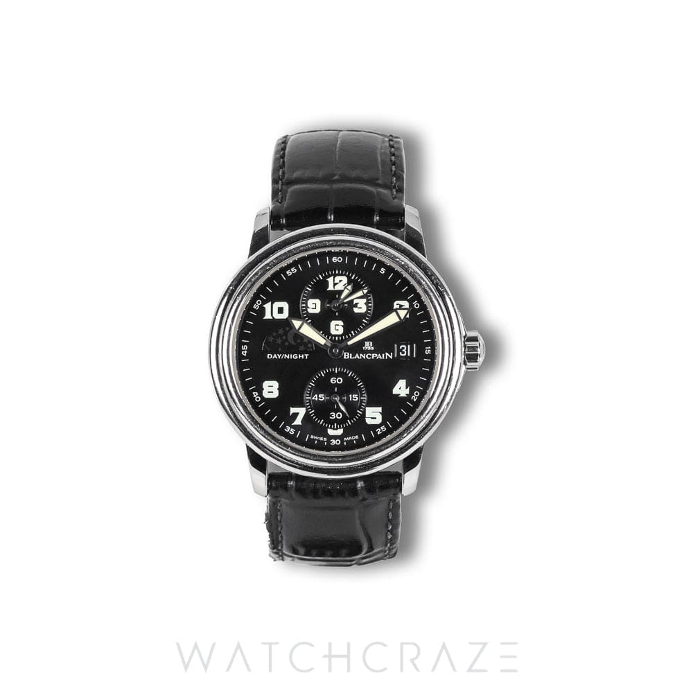 2005 BLANCPAIN LEMAN DUAL TIME 38MM 2160-M30-07-63