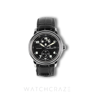 2005 BLANCPAIN LEMAN DUAL TIME 38MM 2160-M30-07-63