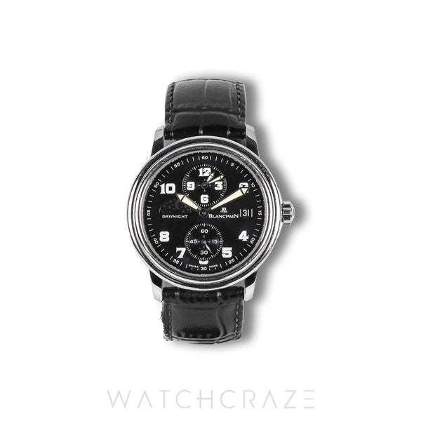2005 BLANCPAIN LEMAN DUAL TIME 38MM 2160-M30-07-63