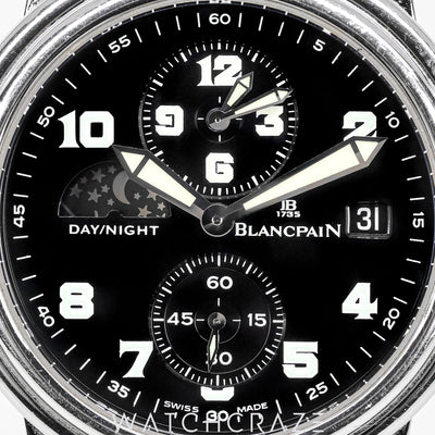 2005 BLANCPAIN LEMAN DUAL TIME 38MM 2160-M30-07-63