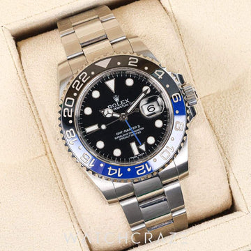 2018 ROLEX GMT-MASTER II BATMAN 40MM 116710BLNR